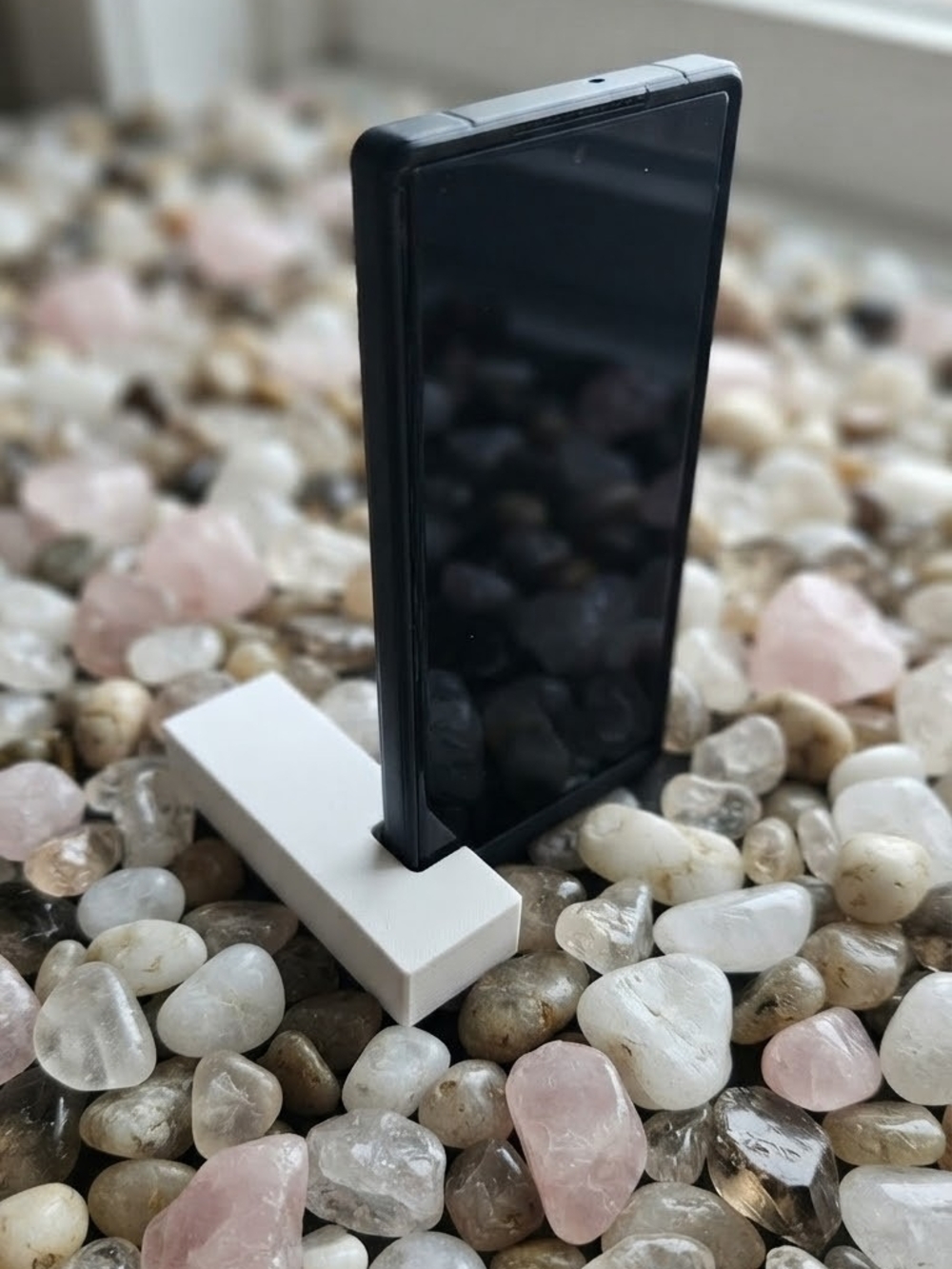 Universal Device Holder Tablet & Phone Stand HAND MADE FROM QUARTZ